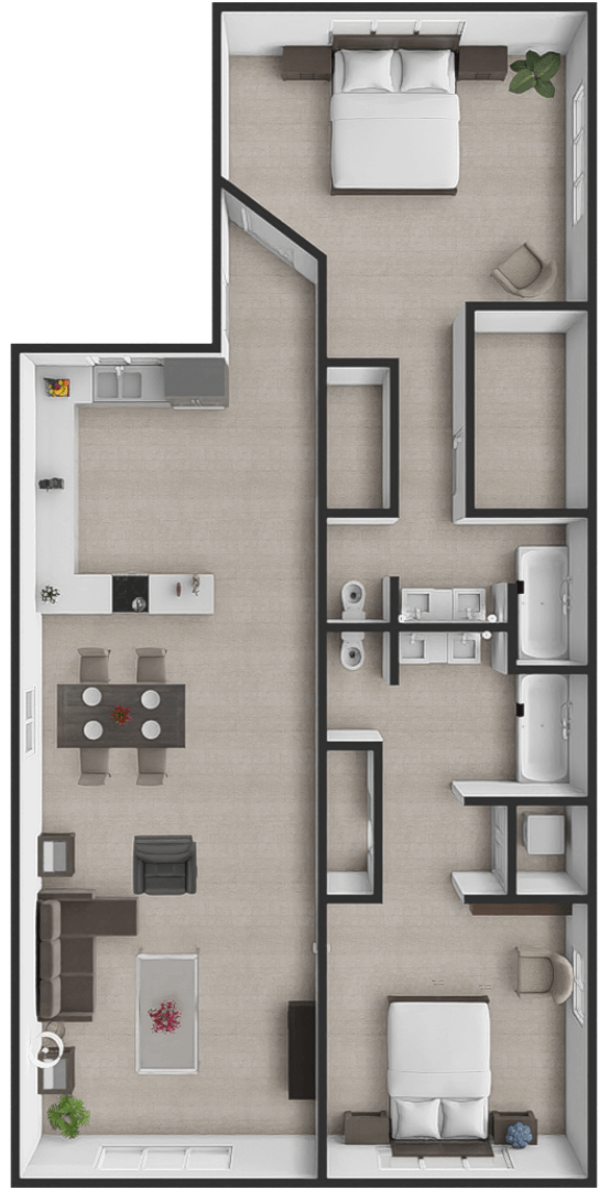 Penthouse II Floor Plan